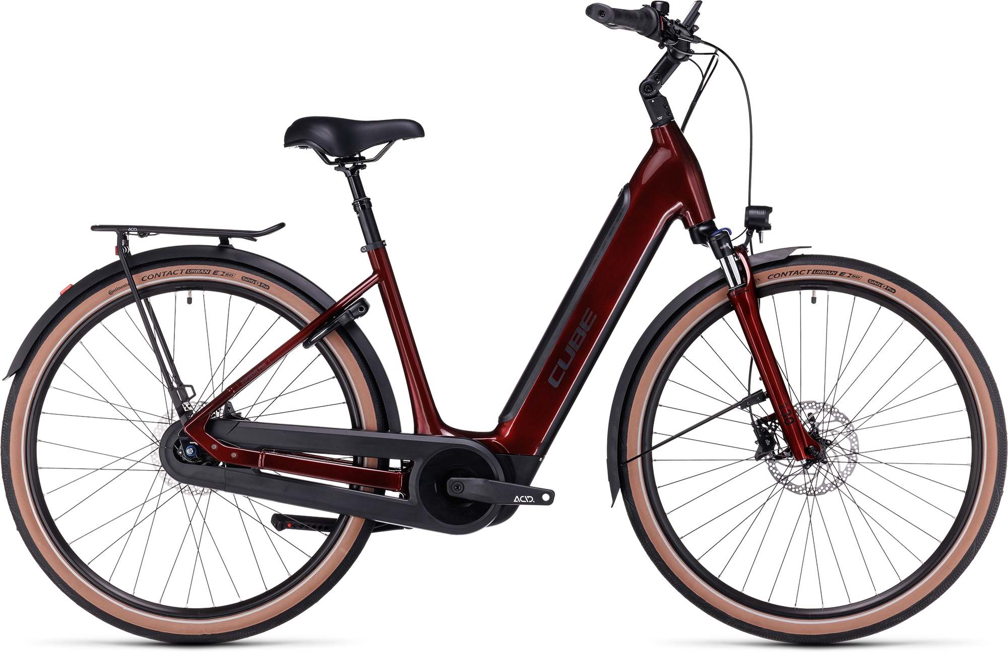CUBE SUPREME HYBRID PRO 625 RED/BLACK