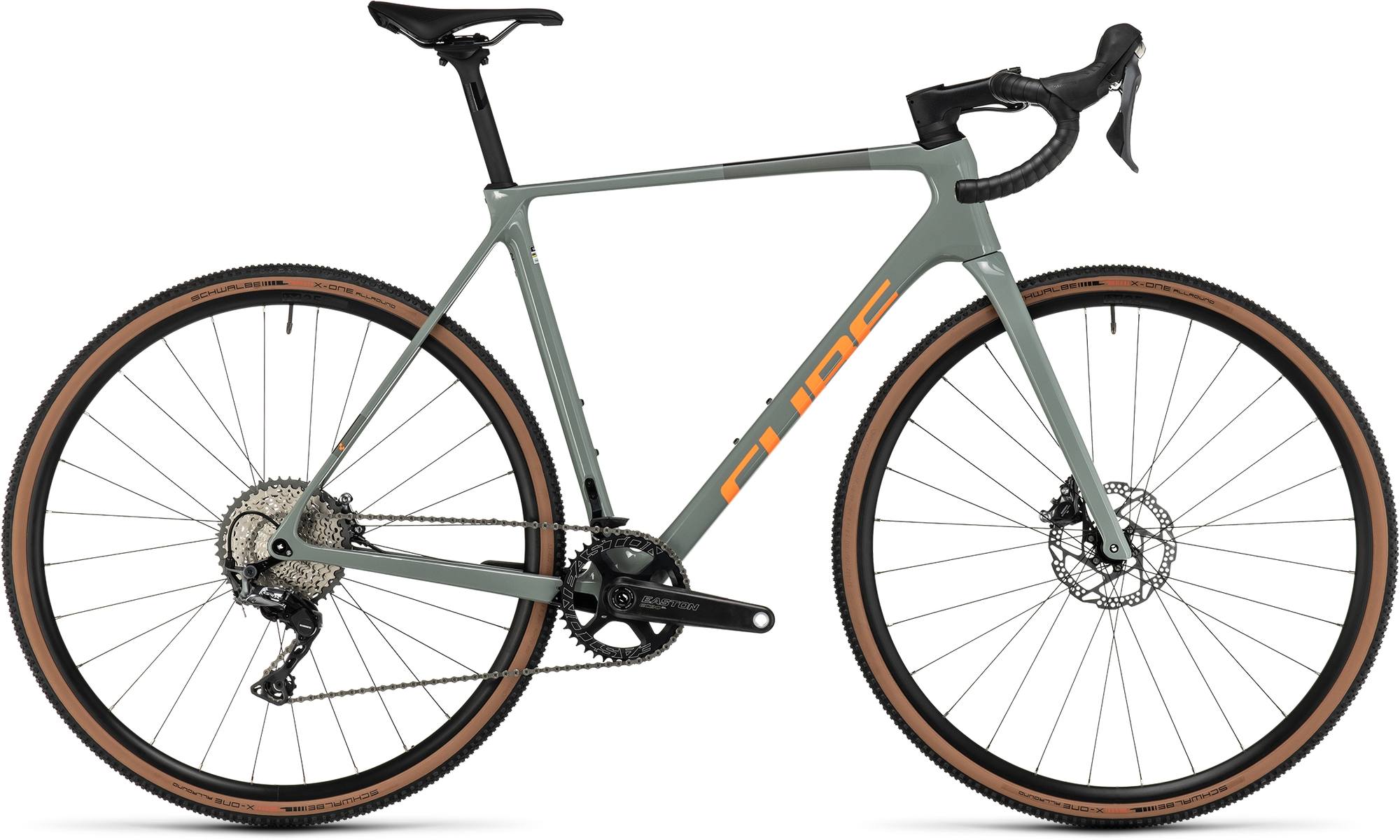 CUBE CROSS RACE C:62 PRO SWAMPGREY/ORANGE