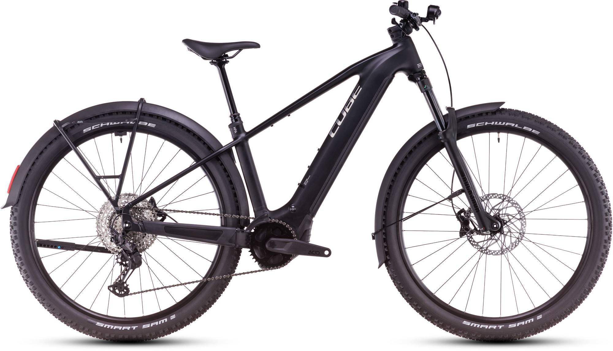 CUBE REACTION HYBRID RACE 800 ALLROAD BLACK/METAL