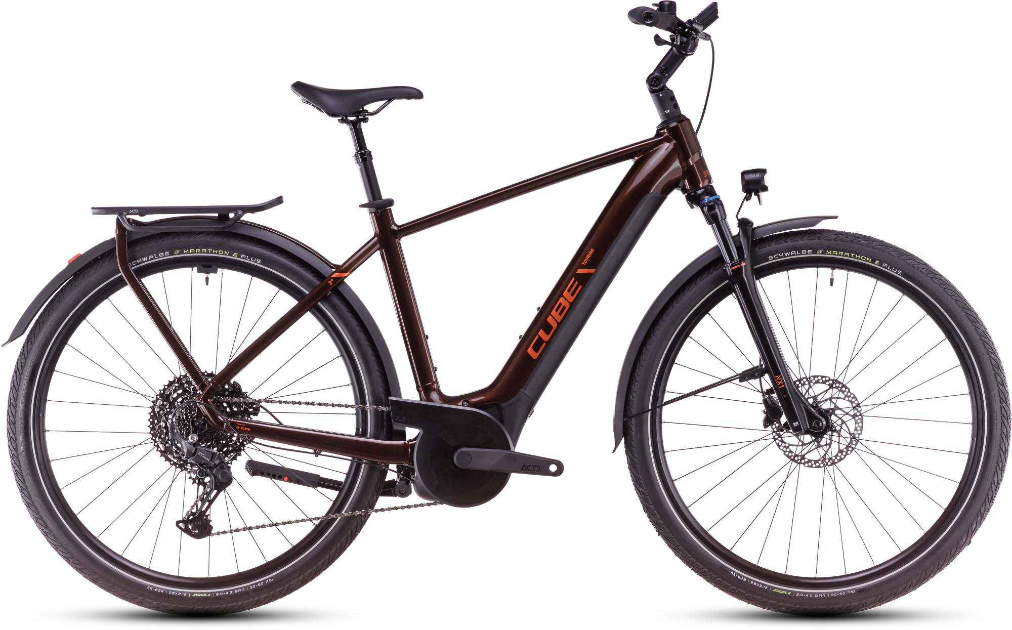 CUBE TOURING HYBRID PRO 625 CINNAMON/ORANGE
