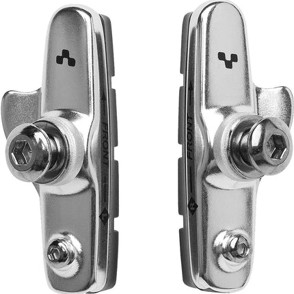 CUBE Brake Pad 2-Piece Brake Shoes Road Sil/Blk