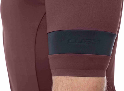 Cube Blackline Jersey S/S Dark Red