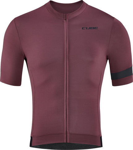 Cube Blackline Jersey S/S Dark Red