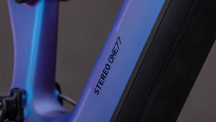 CUBE STEREO HYBRID ONE77 HPC SLX 800 BLUEIRIS/BLACK