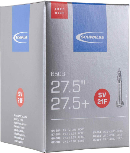 Schwalbe Inner Tube Sv21F 27.5 Inch 54/75-584 40Mm