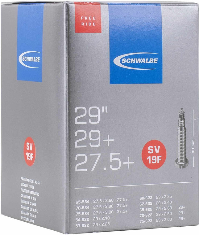Schwalbe Inner Tube Sv19F Freeride 27.5-29 Inch