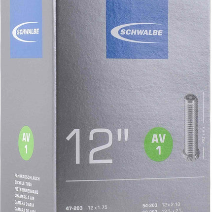 Schwalbe Inner Tube Av1 12 Inch 47/62-203 40Mm