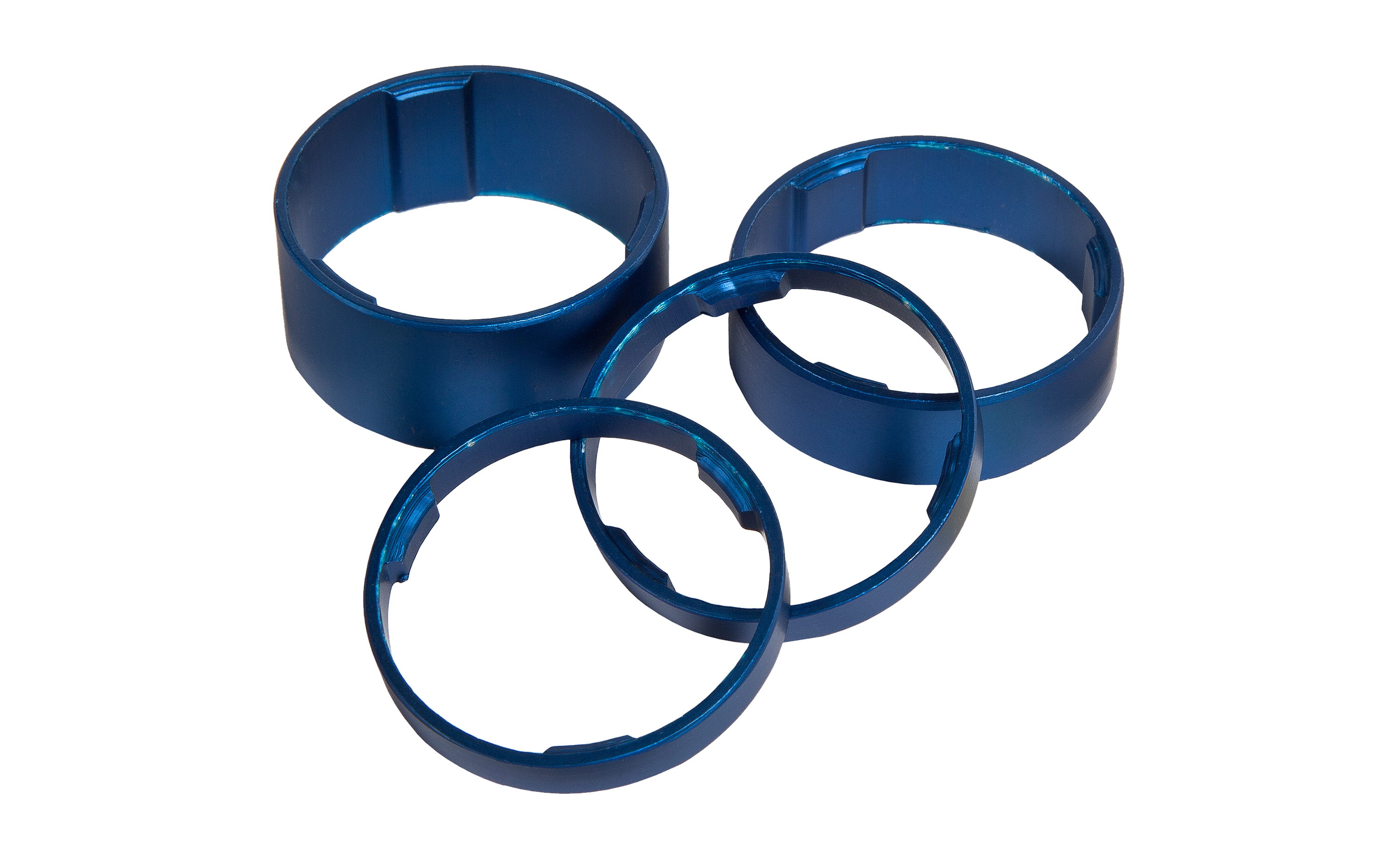 CUBE Headset Spacer Set Blue