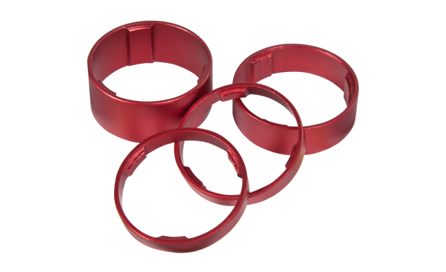 CUBE Headset Spacer Set Red