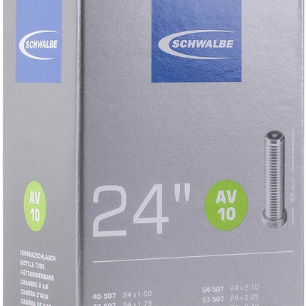 Schwalbe Inner Tube Av10 24 Inch 40/62-507 40Mm