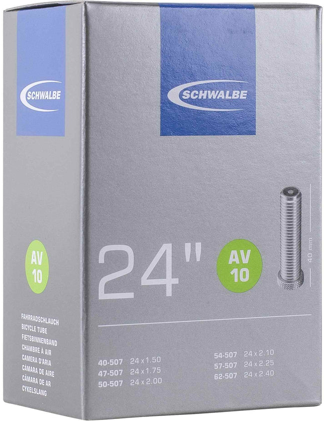 Schwalbe Inner Tube Av10 24 Inch 40/62-507 40Mm