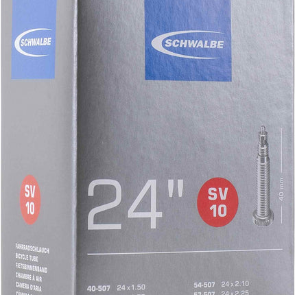 Schwalbe Inner Tube Sv10 24 Inch 40/62-507 40Mm