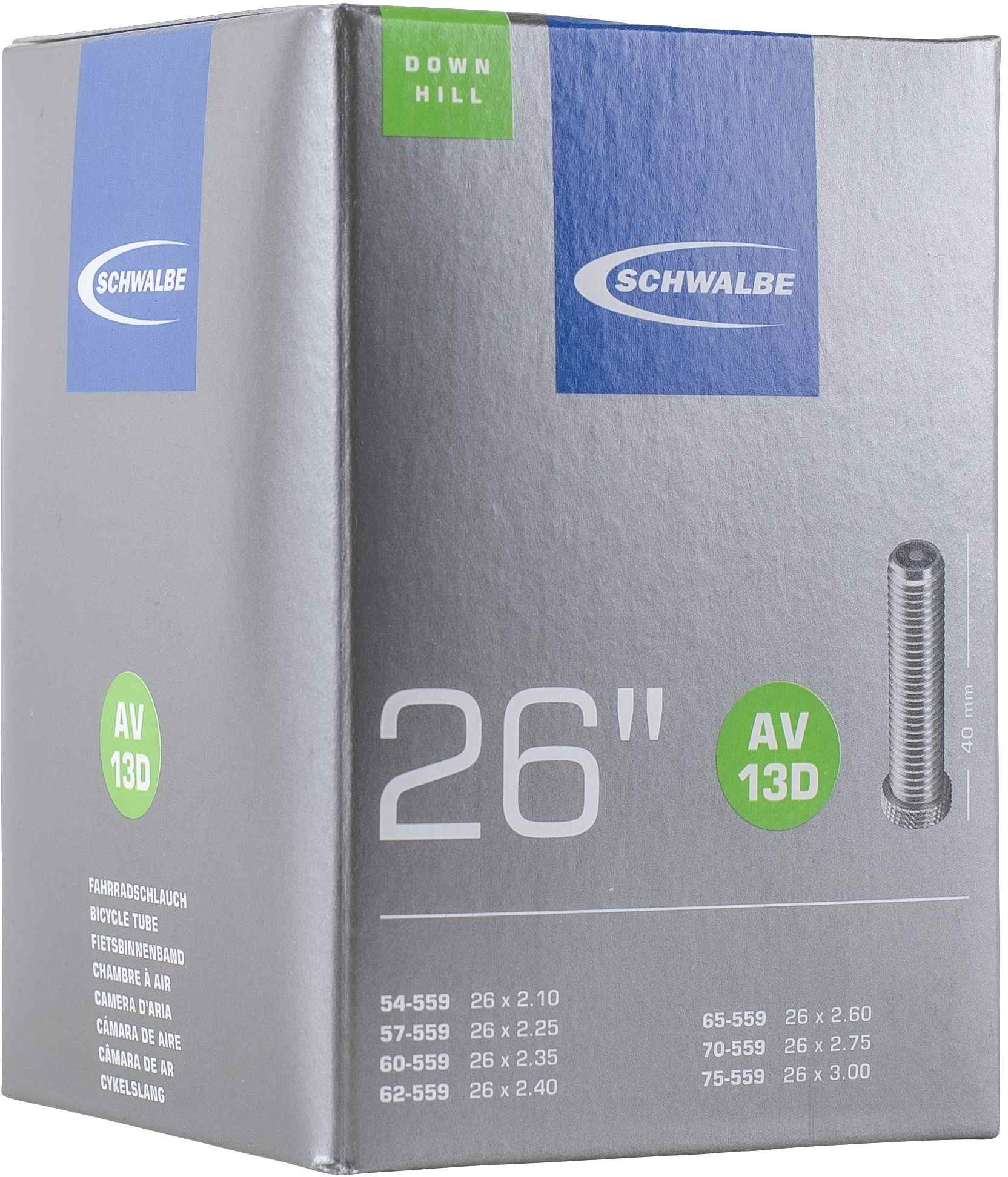 Schwalbe Inner Tube Av13D 26 Inch 54-75-559 40Mm