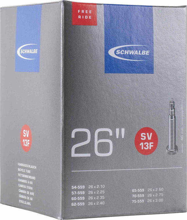 Schwalbe Inner Tube Sv13F 26 Inch 54/75-559 40Mm