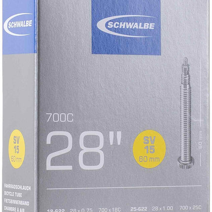 Schwalbe Inner Tube Sv15 700C 18/28-622/630 60Mm