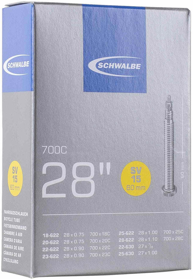 Schwalbe Inner Tube Sv15 700C 18/28-622/630 60Mm