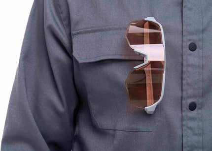Cube Vertex Shirt L/S Grey