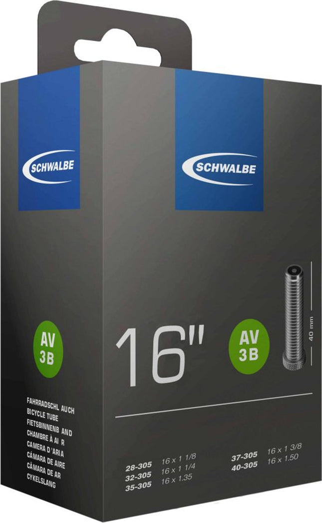 SCHWALBE INNER TUBE AV3B 32/40-305 40MM