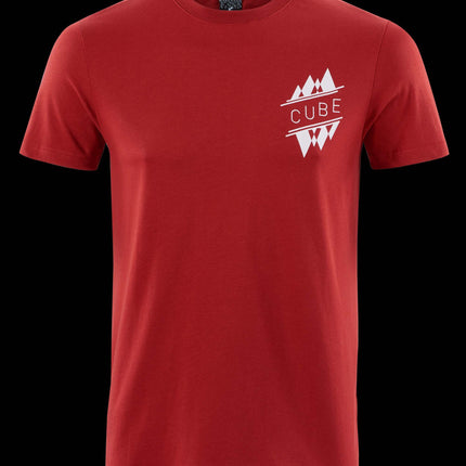 CUBE T-Shirt Team Red/White