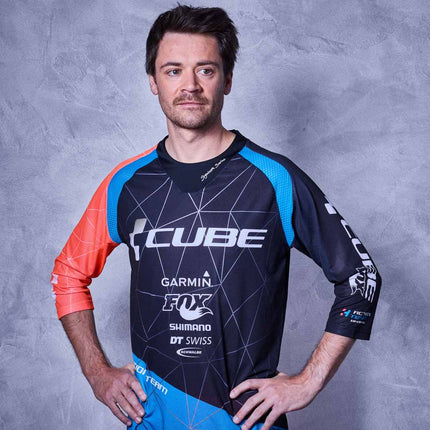 CUBE Action Round-Neck Jersey Signature 3/4 Arm