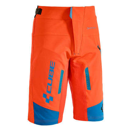 CUBE Action Shorts Signature Flashred/Black/Blue