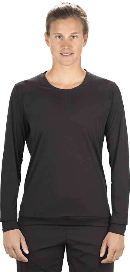 CUBE Am WS Roundneck Jersey L/S Black