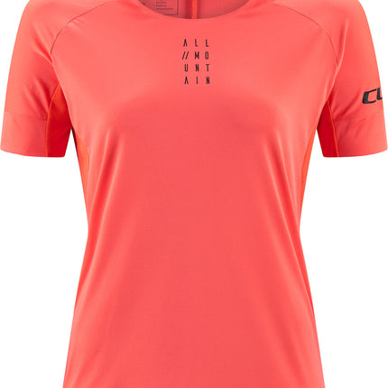 CUBE Am WS Round-Neck Jersey S/S Coral