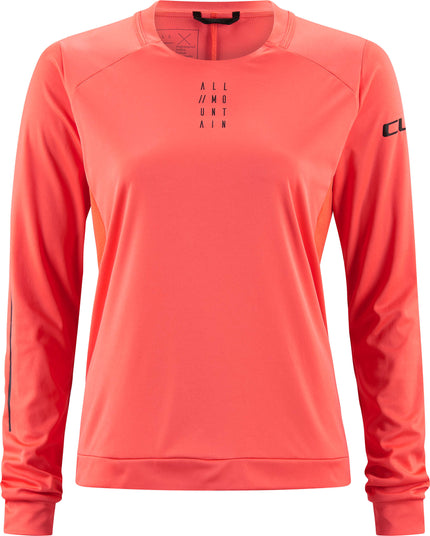 CUBE Am WS Round-Neck Jersey L/S Coral
