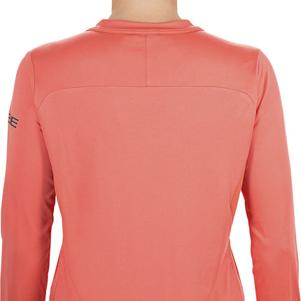 CUBE Am WS Round-Neck Jersey L/S Coral
