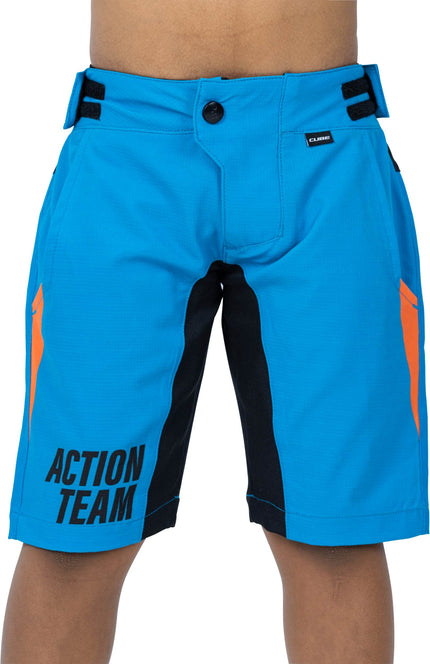 CUBE Junior Baggy Shorts X At Blu/Ora