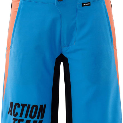 CUBE Junior Baggy Shorts X At Blu/Ora