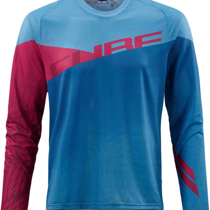 CUBE Edge Round Neck Jersey L/S Blue/Pink