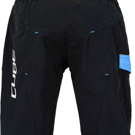 CUBE Junior Baggy Shorts Incl. Liner Shorts Black