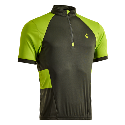 CUBE Tour Jersey Challenge S/S Neon Green/Grey