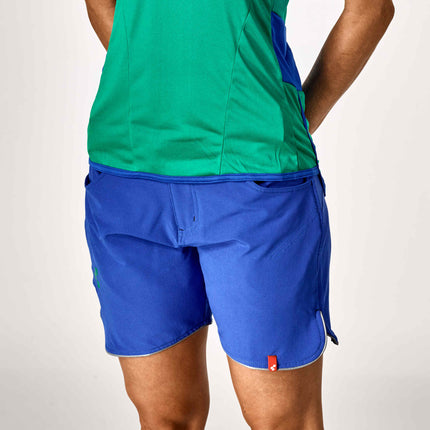 CUBE Tour Wls Shorts Blue/Green