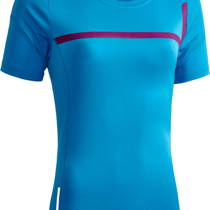CUBE Wls Motion Round-Neck Jersey S/S Blue