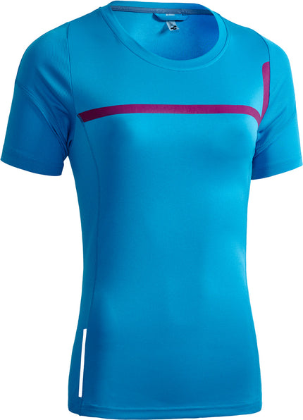 CUBE Wls Motion Round-Neck Jersey S/S Blue
