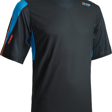 CUBE Action Team Round-Neck Jersey S/S Black