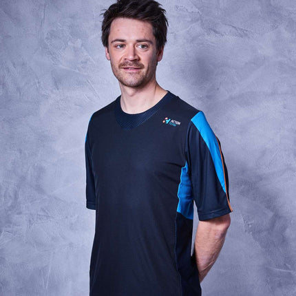 CUBE Action Team Round-Neck Jersey S/S Black