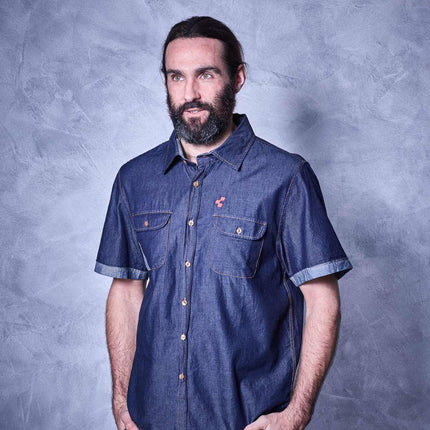 CUBE Work Shirt S/S Denim