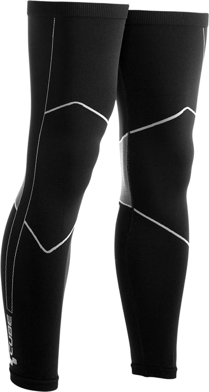 CUBE Leg Warmers 3D-Knit Black/Grey