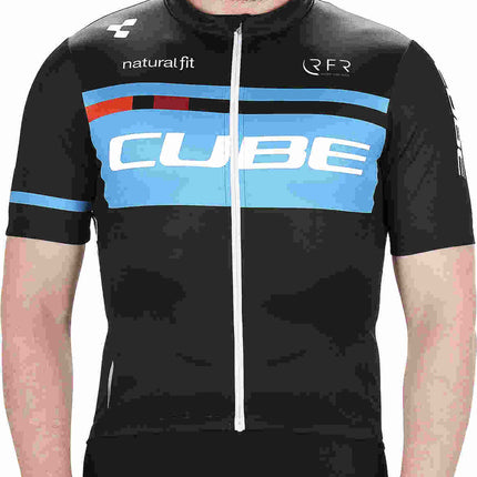 CUBE Teamline Jersey Competition S/S Black/Blue