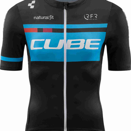 CUBE Teamline Jersey Competition S/S Black/Blue