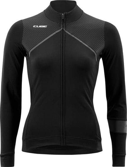 CUBE Blackline WS Jersey L/S Black