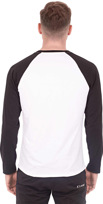 CUBE Organic Longsleeve Black/White