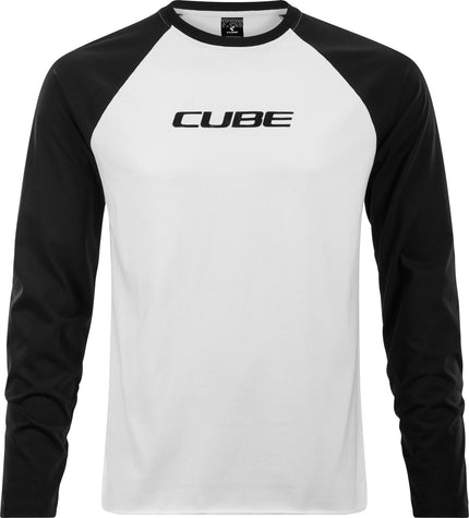 CUBE Organic Longsleeve Black/White