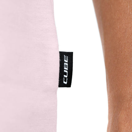 CUBE Organic WS T-Shirt Brand Rose
