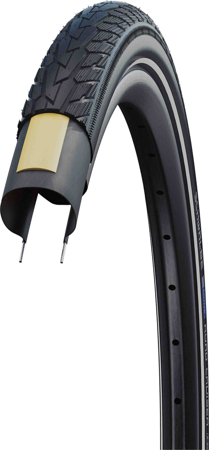 SCHWALBE ROAD CRUISER K-GUARD BLACK+REFLEX 20X1.75