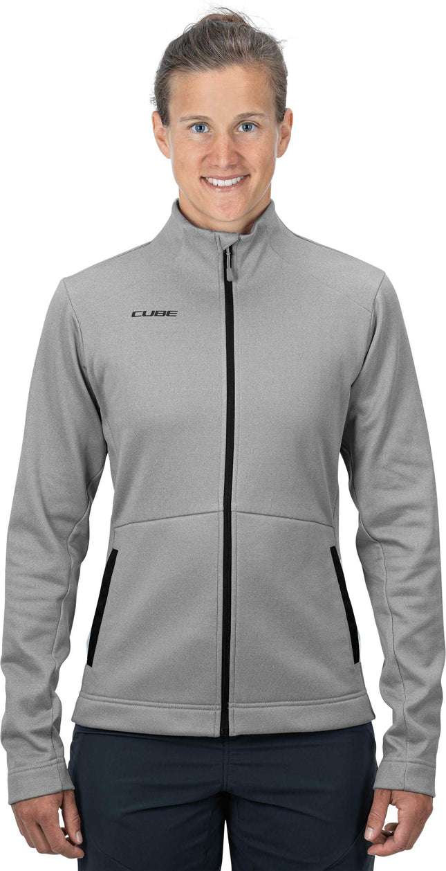 CUBE Atx WS Midlayer Jacket Grey Melange