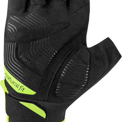 CUBE Gloves Short Finger X Nf Grey/Yellow